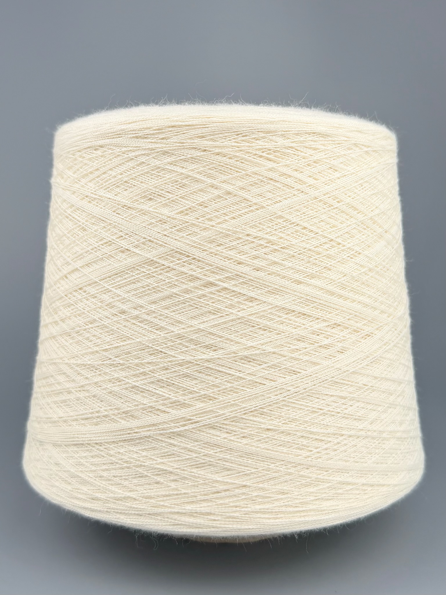 Zegna Baruffa Art. Camello Depig Nm 2/28000 – Fil en poil de chameau col. Crème naturelle photo 2